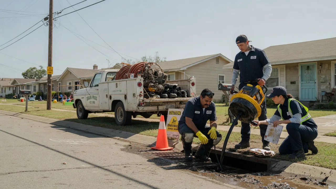 Drain Cleaning in Bunkie, LA near me